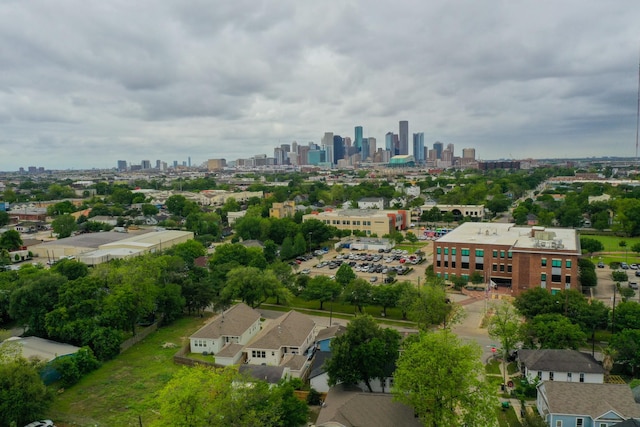 4104 Engelke St, Houston, TX 77003 - aerial view featuring a city view