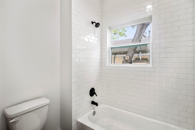 4104 Engelke St, Houston, TX 77003 - full bath with toilet and shower / bathing tub combination