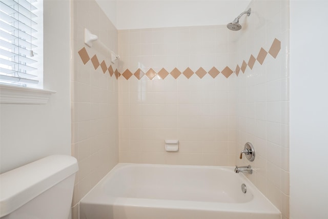 2827 Briarhurst Park, Houston, TX 77057 - bathroom featuring toilet and bathtub / shower combination