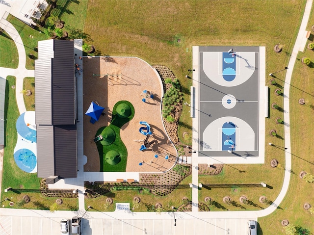 aerial view