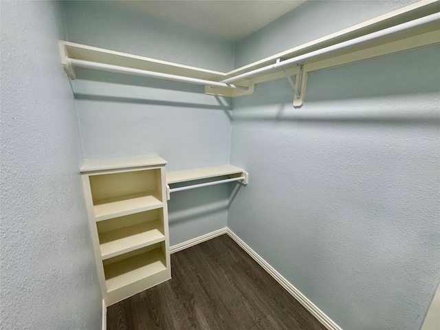 11615 Harrow St, Houston, TX 77093 - spacious closet with dark wood-style flooring