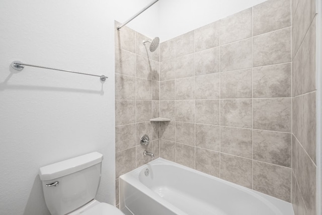 21818 Wycombe Terrace Way, Cypress, TX 77433 - full bathroom with toilet and washtub / shower combination