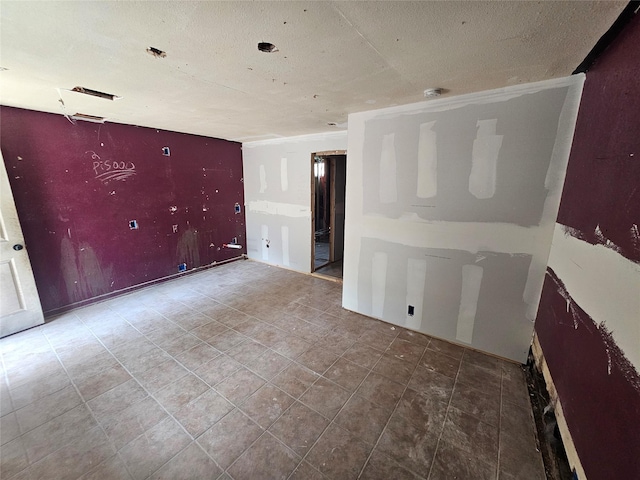 3229 Holman St Unit 4, Houston, TX 77004 - tiled empty room with a smoke detector
