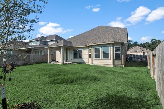 17828 Hanson Ridge Dr, Conroe, TX 77316 - back of property featuring roof with shingles