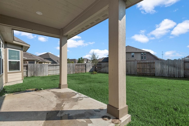 17828 Hanson Ridge Dr, Conroe, TX 77316 - view of yard featuring a patio area and a residential view