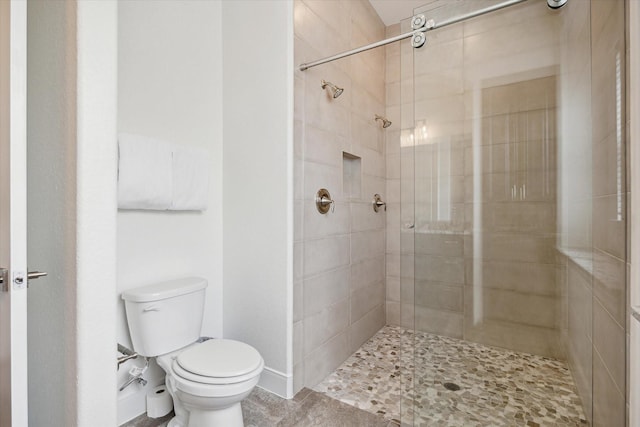 3419 Campestres, Spring Branch, TX 78070 - bathroom featuring a stall shower and toilet