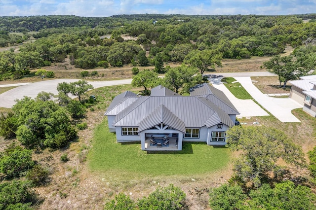 3419 Campestres, Spring Branch, TX 78070 - birds eye view of property featuring a view of trees