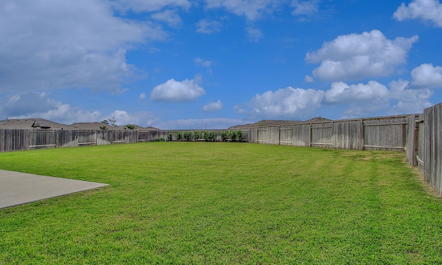 18715 Callalily Bloom Ct, Tomball, TX 77377 - view of yard featuring a fenced backyard