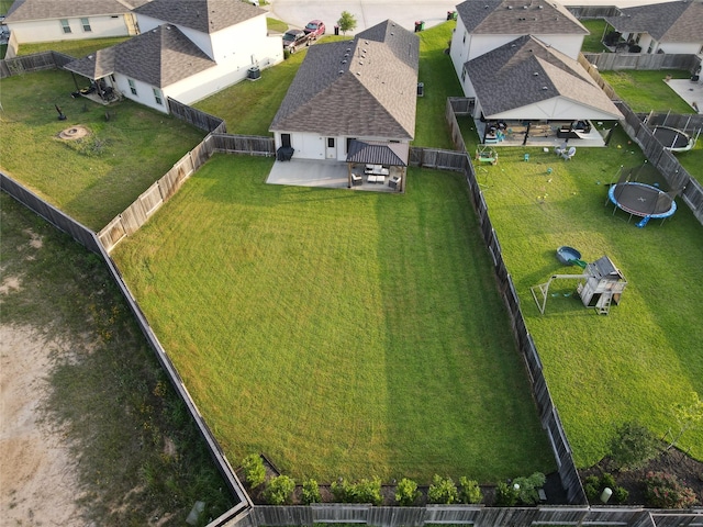 18715 Callalily Bloom Ct, Tomball, TX 77377 - birds eye view of property with a residential view