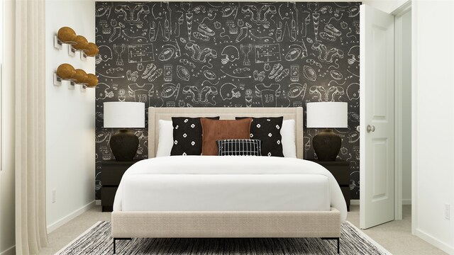 10821 Red Orchid Dr, Houston, TX 77016 - carpeted bedroom featuring baseboards