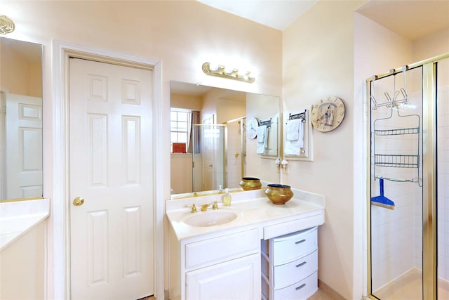 12934 Bristol Berry Dr, Cypress, TX 77429 - full bath featuring a shower stall and vanity