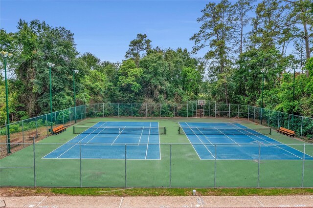 12934 Bristol Berry Dr, Cypress, TX 77429 - view of tennis court