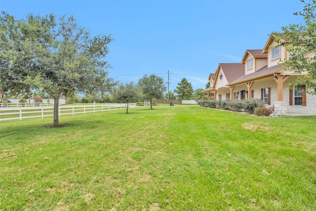 1650 Winding Canyon Ct, Katy, TX 77493 - view of yard featuring a fenced backyard