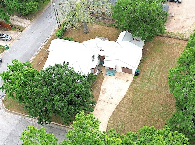 508 Texas St, Brenham, TX 77833 - drone / aerial view