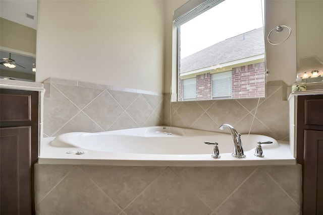 2106 Wild Peregrine Cir, Katy, TX 77494 - full bath featuring vanity and a bath