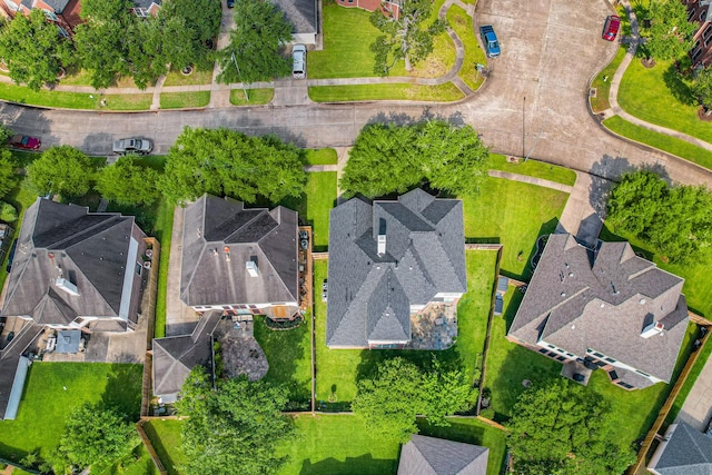 birds eye view of property featuring a residential view