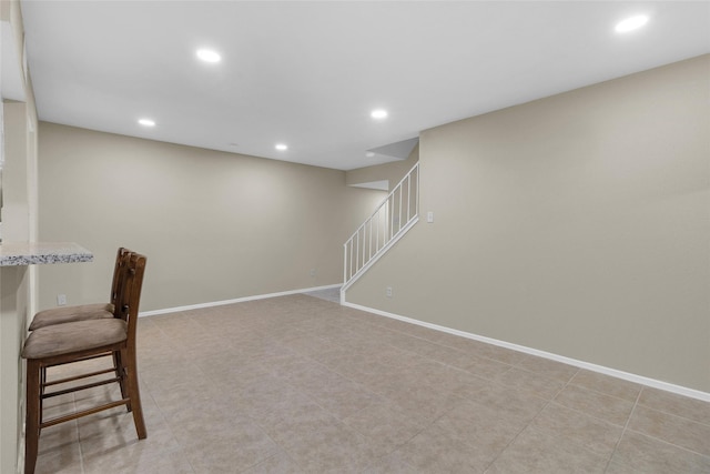 14911 Wunderlich Dr Unit 609, Houston, TX 77069 - interior space featuring baseboards and recessed lighting