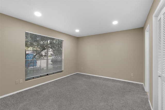 14911 Wunderlich Dr Unit 609, Houston, TX 77069 - unfurnished room featuring carpet, baseboards, and recessed lighting