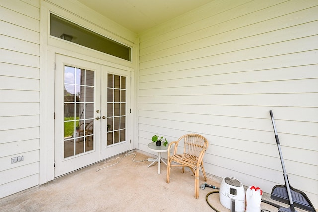 21111 Diamond Rock Ct, Katy, TX 77449 - view of patio featuring french doors