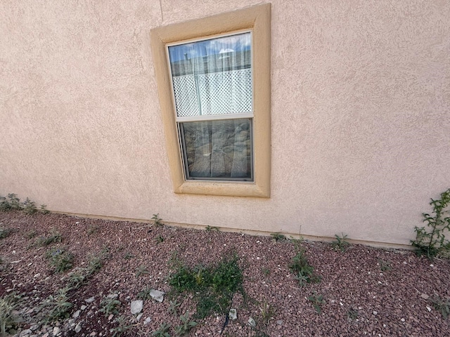 view of home's exterior featuring stucco siding