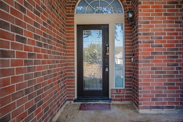 2107 Auburn Vale St, Katy, TX 77493 - doorway to property with brick siding