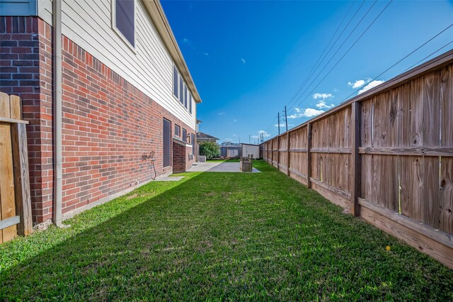2107 Auburn Vale St, Katy, TX 77493 - view of yard with a patio area and a fenced backyard