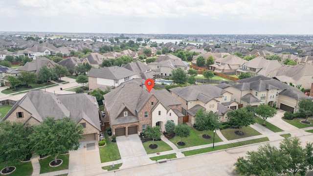 10610 Grace Hollow Dr, Cypress, TX 77433 - birds eye view of property with a residential view