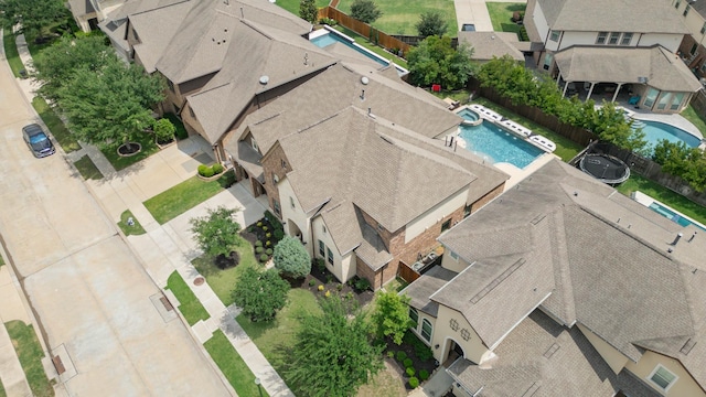 10610 Grace Hollow Dr, Cypress, TX 77433 - drone / aerial view with a residential view