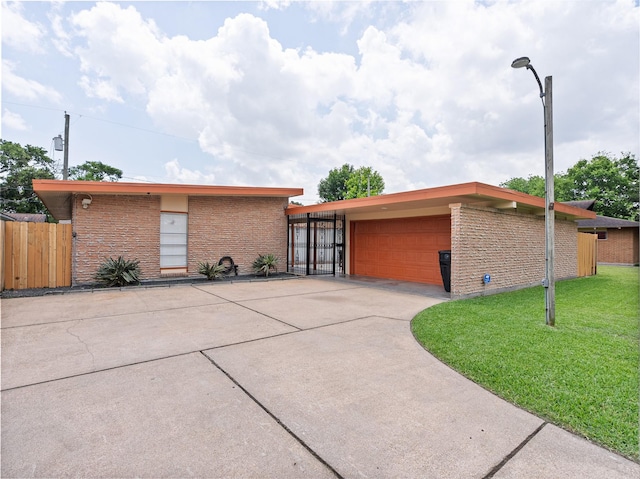 view of front of property with brick siding