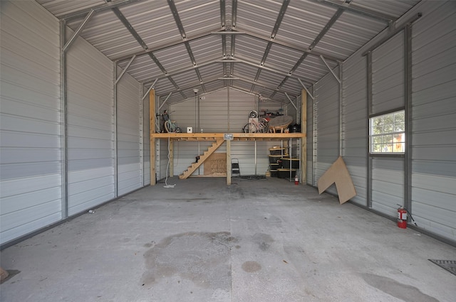 161281/2 Ridlon St, Channelview, TX 77530 - garage with metal wall