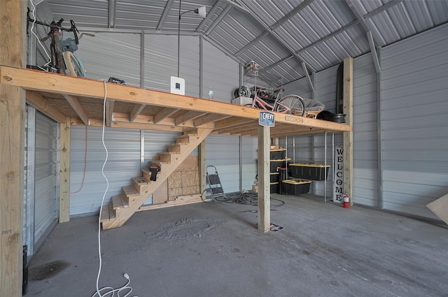 161281/2 Ridlon St, Channelview, TX 77530 - garage featuring metal wall