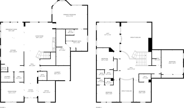 floor plan / room layout