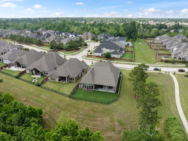 8642 Burdekin Rd, Magnolia, TX 77354 - aerial perspective of suburban area