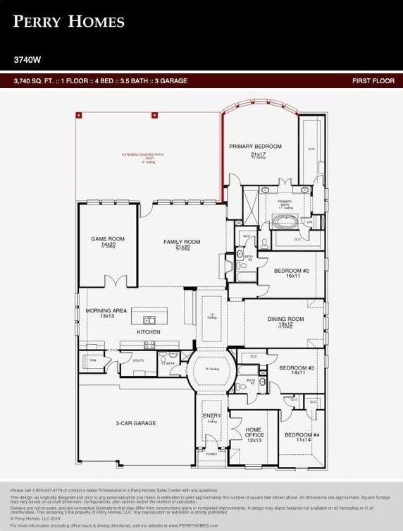 8642 Burdekin Rd, Magnolia, TX 77354 - property floor plan