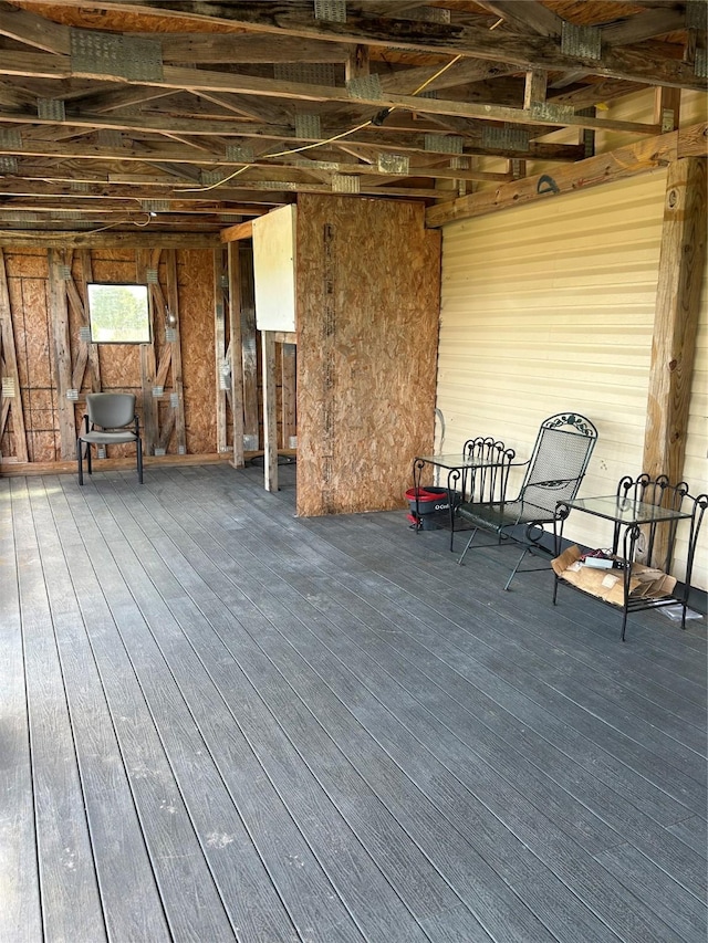 301 Rd 5232, Cleveland, TX 77327 - misc room with hardwood / wood-style floors
