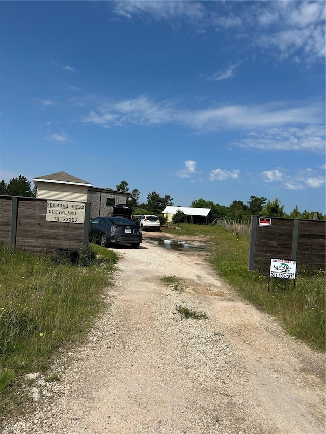 301 Rd 5232, Cleveland, TX 77327 - view of road
