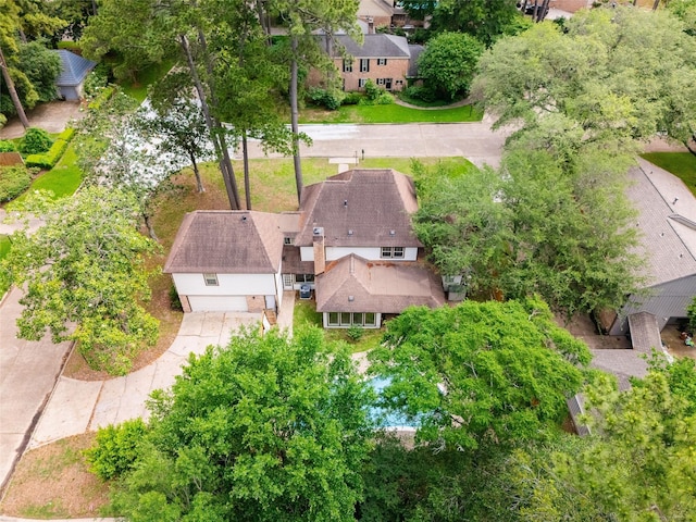 5502 Graystone Ln, Houston, TX 77069 - birds eye view of property
