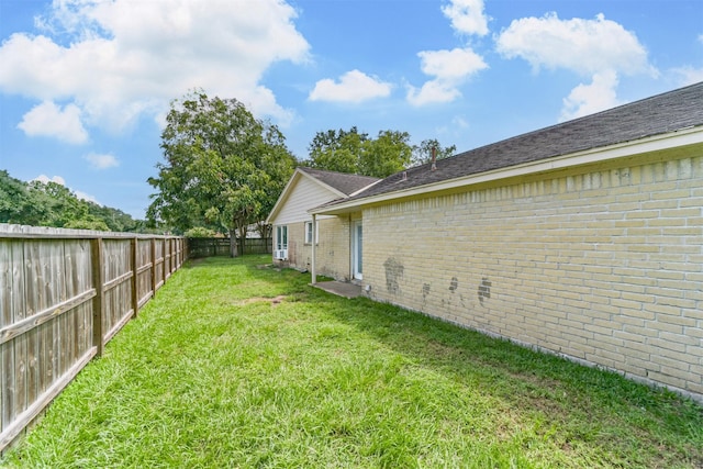 2122 Clemson Dr, Katy, TX 77493 - view of yard featuring a fenced backyard