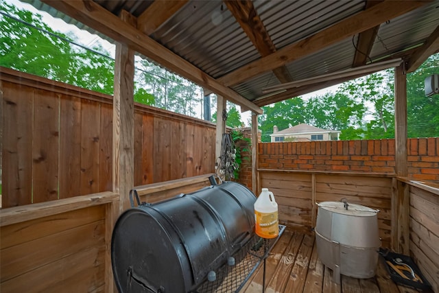 122 Marble Staff Ct, Houston, TX 77069 - view of patio / terrace with oil tank