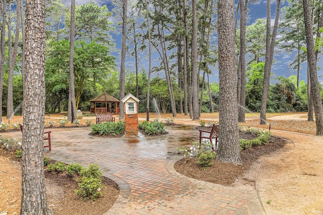 surrounding community featuring a gazebo