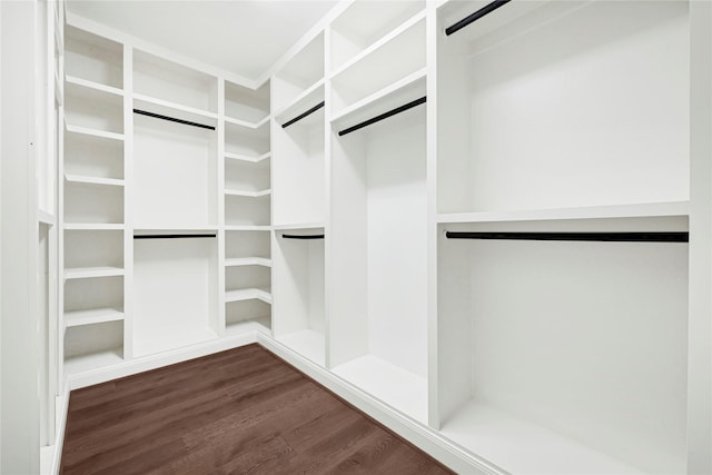 18914 Trinity Star Dr, Cypress, TX 77433 - walk in closet featuring dark wood-style flooring