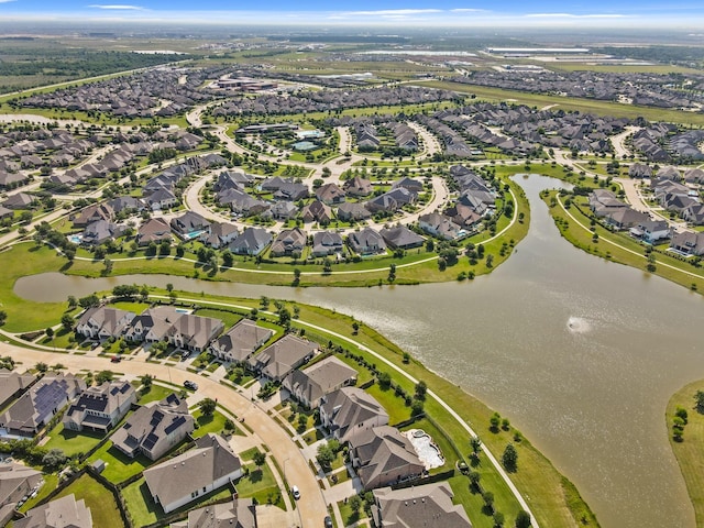 23907 Birchwood Lake Ln, Katy, TX 77493 - view of property location featuring a large body of water and nearby suburban area