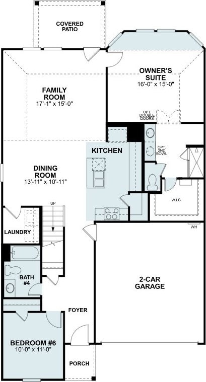 5042 Celestial Ct, La Marque, TX 77563 - floor plan / room layout