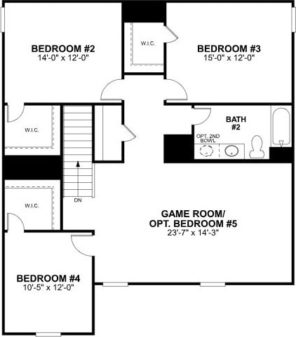 5042 Celestial Ct, La Marque, TX 77563 - room layout