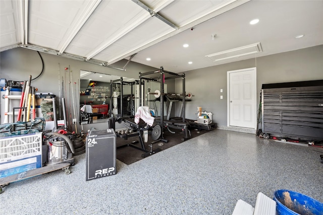 25388 Leather Leaf Ct, Montgomery, TX 77316 - garage with recessed lighting