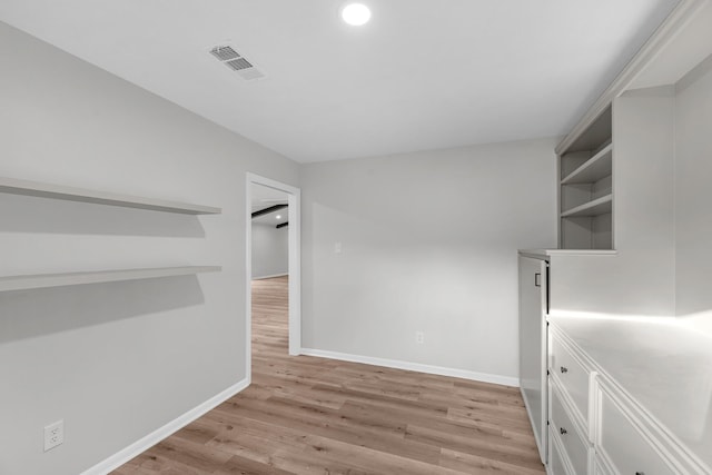 213 Westview Dr, Sealy, TX 77474 - interior space featuring light wood-style flooring and recessed lighting