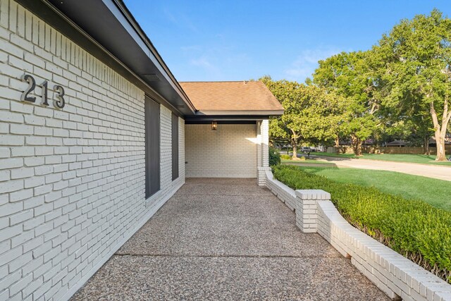 213 Westview Dr, Sealy, TX 77474 - view of patio