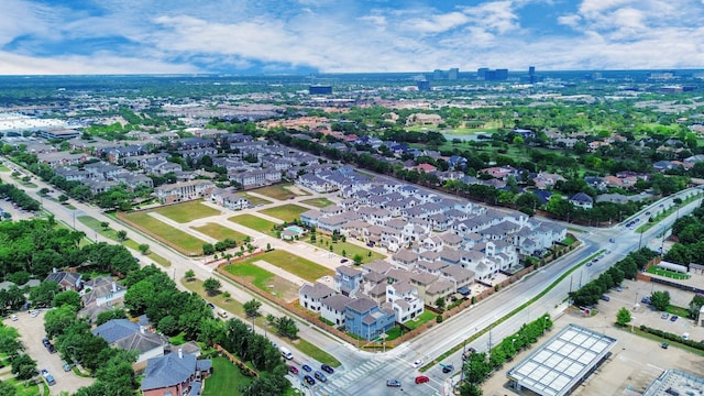 drone / aerial view