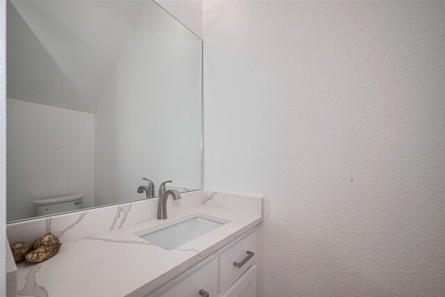 7307 W Knoll St, Houston, TX 77028 - bathroom featuring toilet and vanity