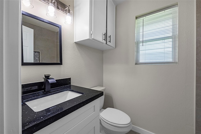 6727 Winding Trace Dr, Houston, TX 77086 - bathroom with vanity and toilet